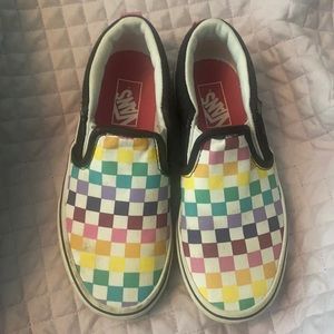 Vans multicolored girls size 1